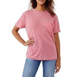 𝅺NWT Free People Vella Tee / Spiced Coral